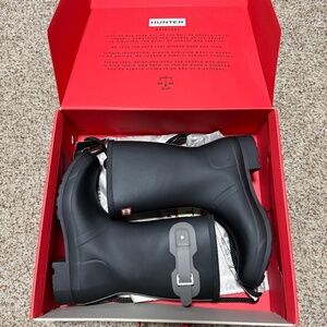 Hunter Matte Black Winter & Rain Boots